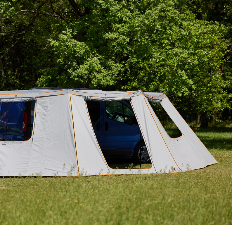 Walls for ROCKALU 450° awning with door, windows and mosquito nets